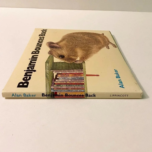 Vintage 1978 Benjamin Bounces Back  by Alan Baker Book HC DJ - Picture 4 of 16